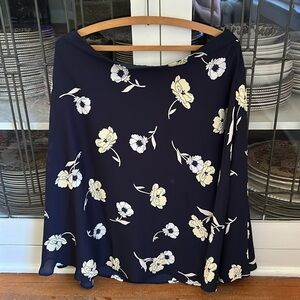 NWT Ann Taylor size 12 navy blue skirt